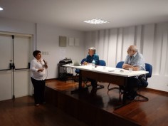 SINTEGO participa de aula do Professor. Dr.  Luiz Fernandes Dourado   