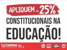 Municípios de Goiás não aplicam mínimo constitucional na Educação 