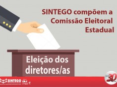 SINTEGO compõem a Comissão Estadual Eleitoral para as Eleições dos Diretores 