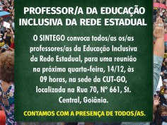 ATENÇÃO, Professor/a da Educação Inclusiva!  