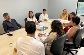 Na SME, SINTEGO se reúne com nova Secretária de Educação de Goiânia 