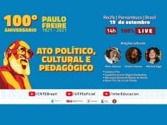 Centenário de Paulo Freire será comemorado com muita música, personalidades nacionais e internacionais 