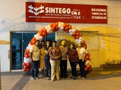 Regional do SINTEGO em Itaberaí é inaugurada 