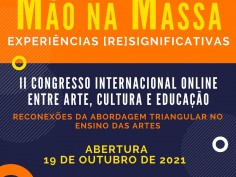 II Congresso internacional online entre arte, cultura e educação 