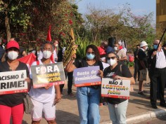 Sintego participa de Ato contra a  PEC 32, em Brasília 