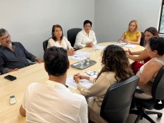 Na SME, SINTEGO se reúne com nova Secretária de Educação de Goiânia 