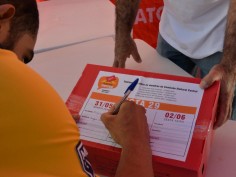 Eleições do Sintego começam com a entrega de urnas na sede central 