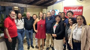 SINTEGO recebe presidente da CUT Brasil