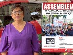Assembleia do Estado é nesta quinta-feira (22)