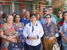 Calendário de lutas da Rede Estadual: Trabalhadores/as estiveram hoje (30), na CRE Metropolitana