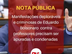 Exigimos respeito aos/as professores/as do nosso país!