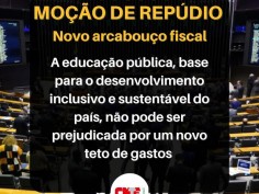 Moção de repúdio – novo arcabouço fiscal