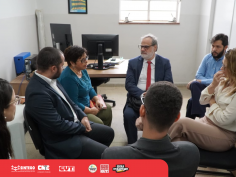 SINTEGO e setorial da PGE na SEDUC, conversam sobre celeridade de pautas de interesse da categoria
