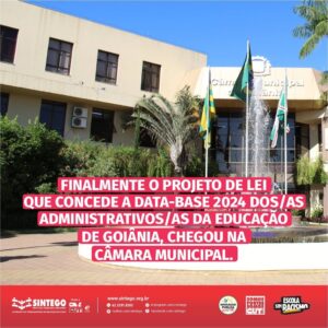 Data-base 2024 chega na Câmara Municipal