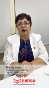 Basta de ameaças e intimidações, o SINTEGO está ao seu lado professor/a