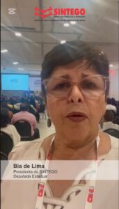 SINTEGO e ALEGO participam de Seminário Internacional da Educação, realizado em Fortaleza