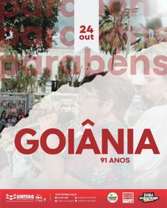 Parabéns, Goiânia!
