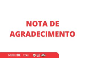 Nota de Agradecimento