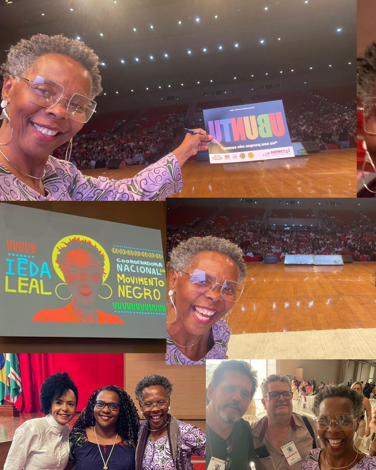 Iêda Leal palestra no II Seminário de Equidade Racial na Gestão Escolar