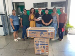 Em Iaciara, filiada recebe prêmio de campanha de filiação