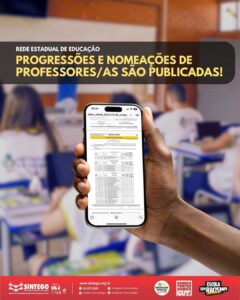 Progressões e nomeações da Rede Estadual de Educação são publicadas