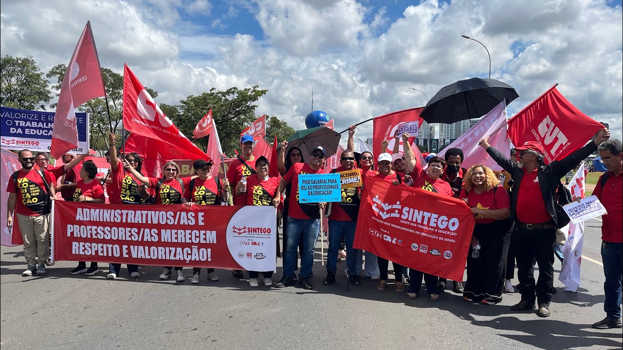 Marcha da Classe Trabalhadora reúne trabalhadores/as de todo o país
