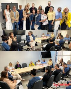SINTEGO e Comissão dos/as Professores/as dialogam com a SME, sobre demandas pedagógicas