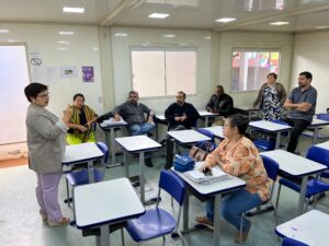 Em Aparecida de Goiânia, SINTEGO dialoga com trabalhadores/as
