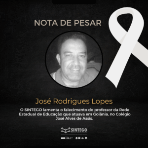 Nota de pesar – José Rodrigues Lopes