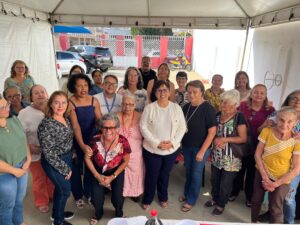 Em Anápolis, filiados/as participam de diálogo sobre a luta sindical e recebem seus prêmios