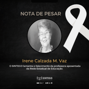 Nota de Pesar – Irene Calzada