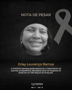 Nota de pesar – Erley