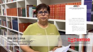 MP e SINTEGO juntos, mais uma vez, na luta pelos/as aprovados/as de Goiânia