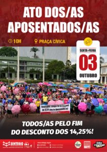 Ato dos/as Aposentados/as
