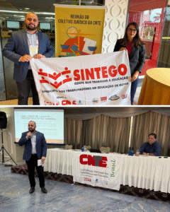 SINTEGO participa de Reunião do Coletivo Jurídico da CNTE e reforça desafios na defesa dos direitos educacionais em Brasília