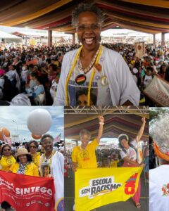 Histórico: Em Brasília, SINTEGO marca presença na Marcha Nacional das Mulheres Negras
