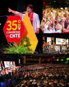 35º Congresso da CNTE teve início nesta quinta-feira (15)