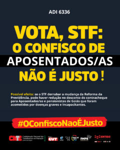 Vota STF a ADI 6336