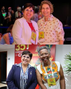 Assim como no SINTEGO, CNTE também tem uma mulher eleita para a presidência