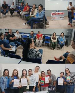 Regional do SINTEGO de Aragarças se reúne com servidores/as municipais de Baliza