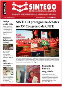O Jornal do SINTEGO 2026 já está disponível para os/as trabalhadores/as da Educação!