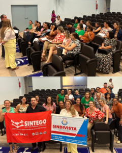 Assembleia do SINTEGO discute piso, data-base e pautas da Educação em Bela Vista de Goiás