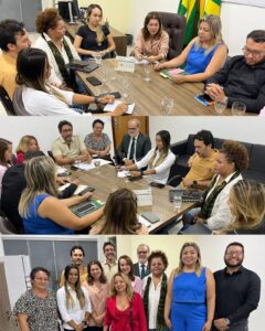 SINTEGO participa de audiência com Secretaria Municipal de Educação de Aparecida de Goiânia