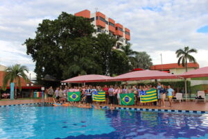 Aposentados/as se reúnem em Caldas Novas