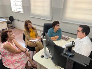 Na SEDUC, SINTEGO cobra avanços nas pautas da rede estadual