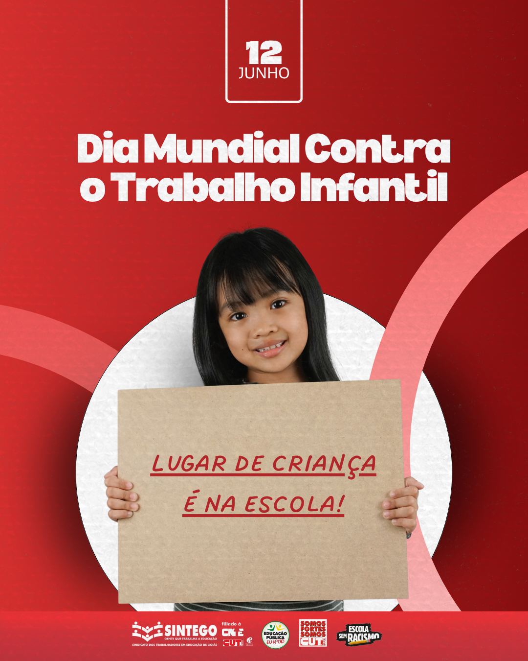 12 de junho| Dia Mundial contra o Trabalho Infantil