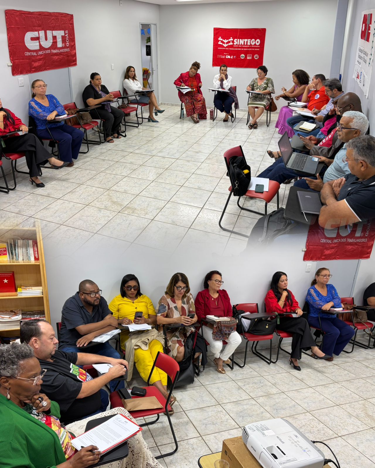 Segundo dia do ciclo de reuniões reúne novo grupo de regionais e direção para fortalecer a atuação sindical